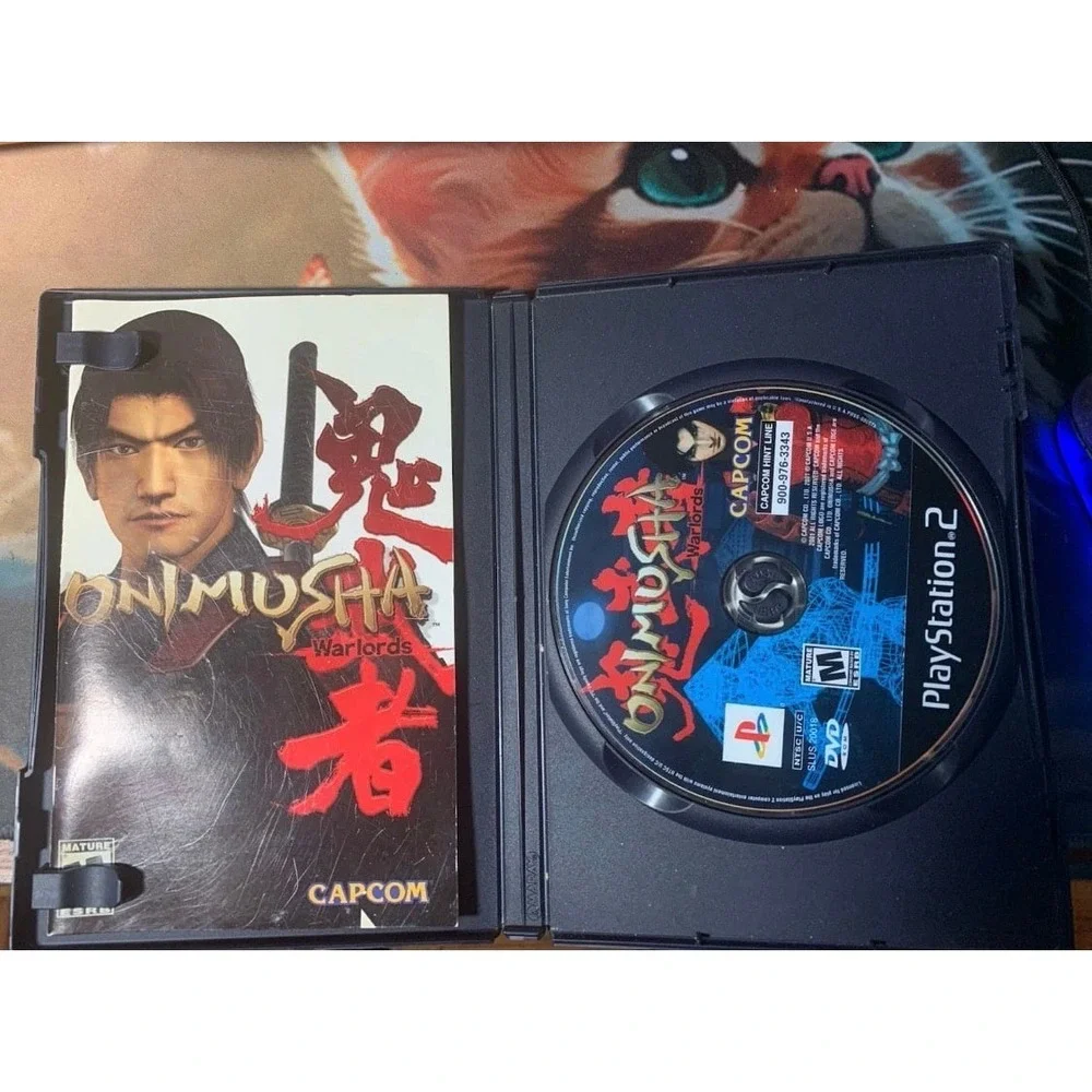 Capcom Onimusha: Warlords (Sony PlayStation 2, 2001) PS2 NTSC-U/C M Manual
